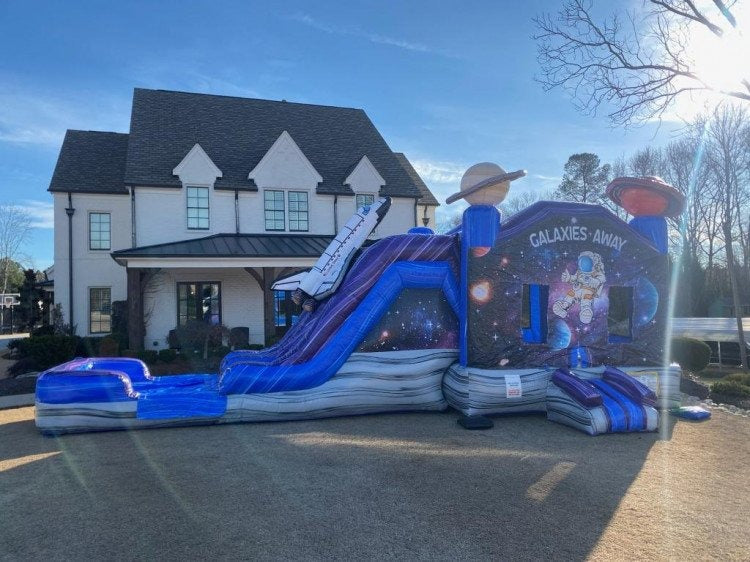 Galaxies Away XL Dual Lane Bounce & Slide Combo