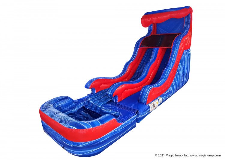 15' Rockin' Rapids Dry Slide Inflatable