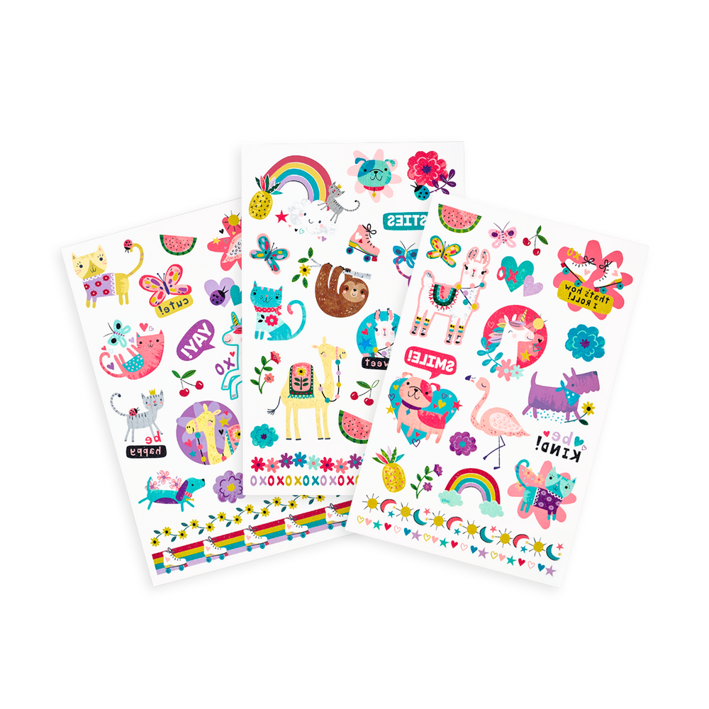 Tattoo-Palooza Temporary Tattoos - Funtastic Friends