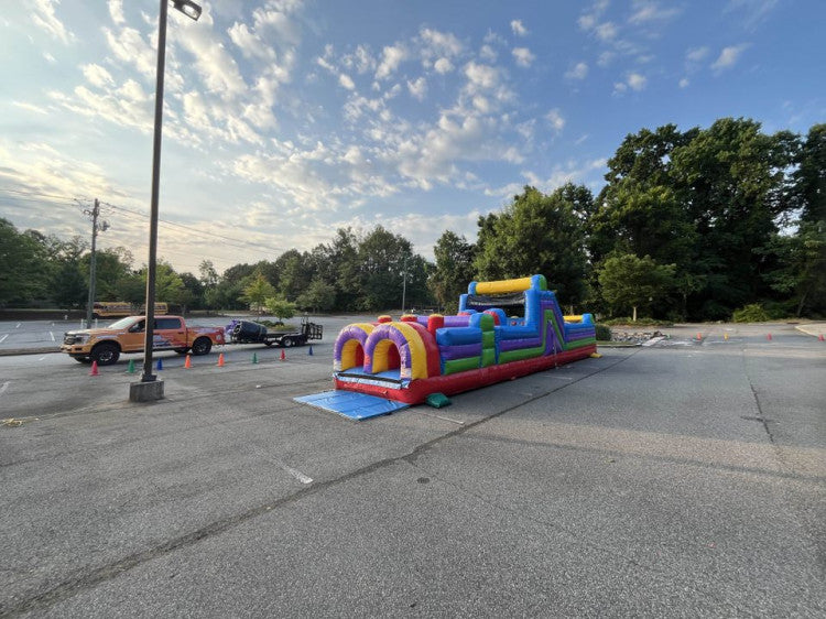 40' Radical Run Obstacle Course Inflatable Rental