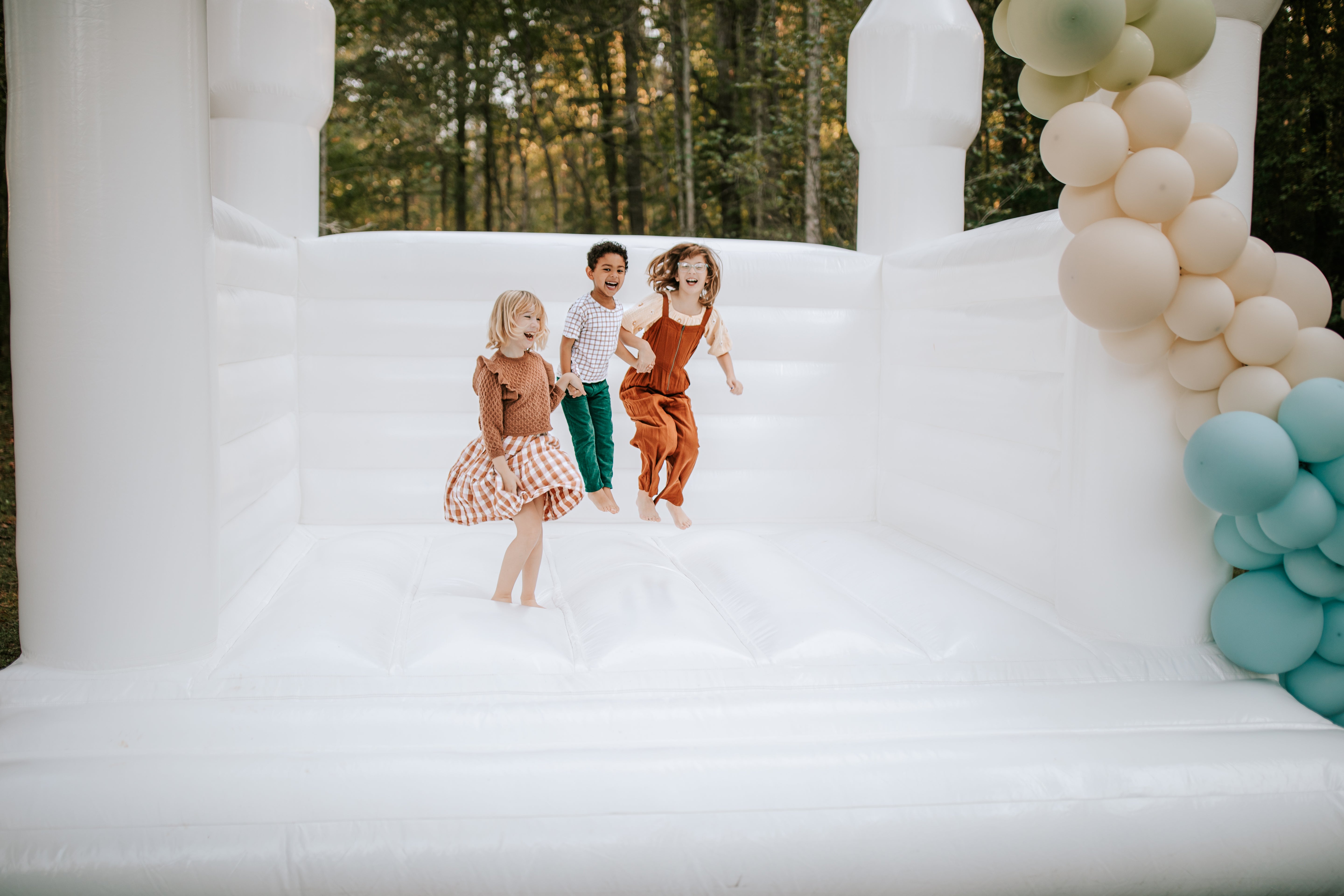 The Big One - White Bounce House Rental