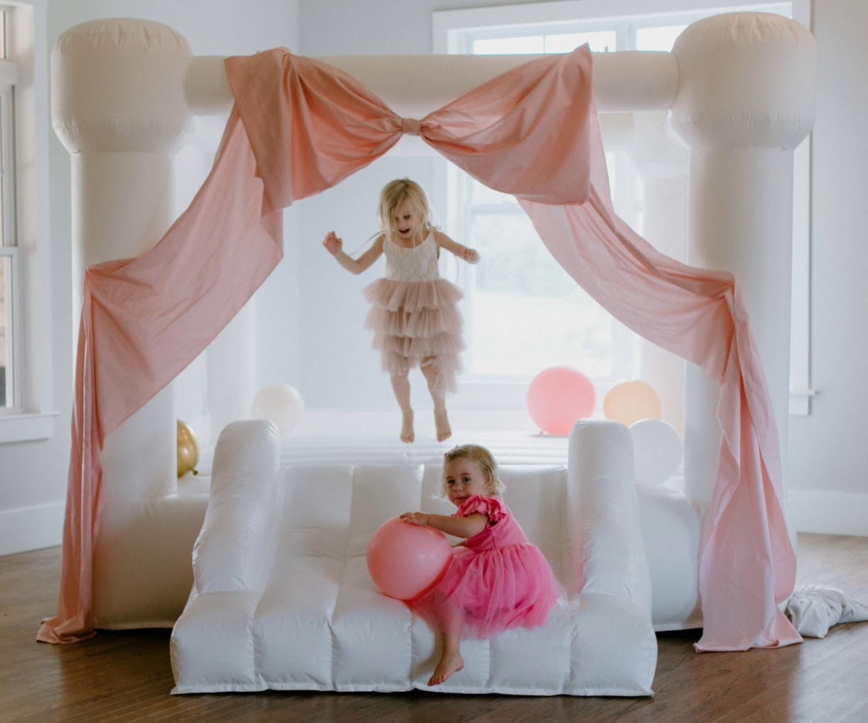 Mini - White Bounce House Rental