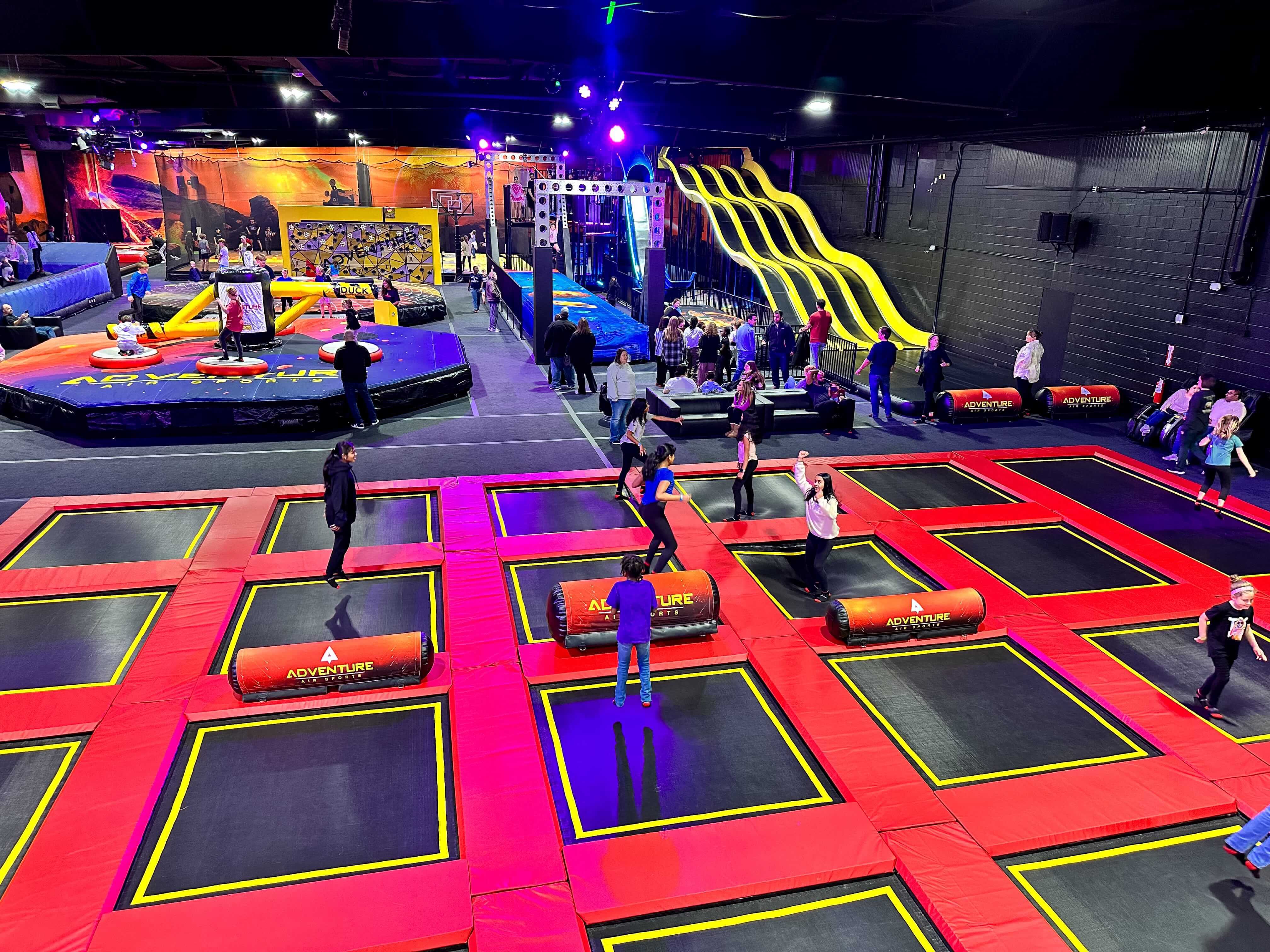 Adventure Air Sports Alpharetta - Indoor Birthday Party Venue - Confetti Jar
