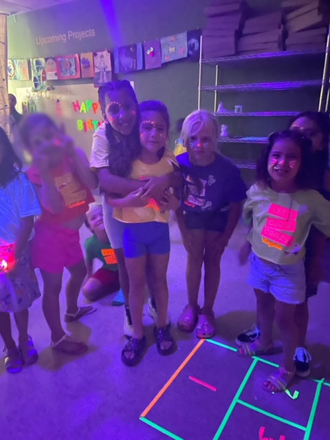 Arts and Crafts Birthday Party Atlanta | Confetti Jar