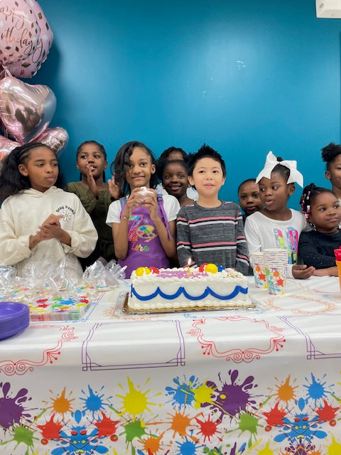 Arts and Crafts Birthday Party Atlanta | Confetti Jar