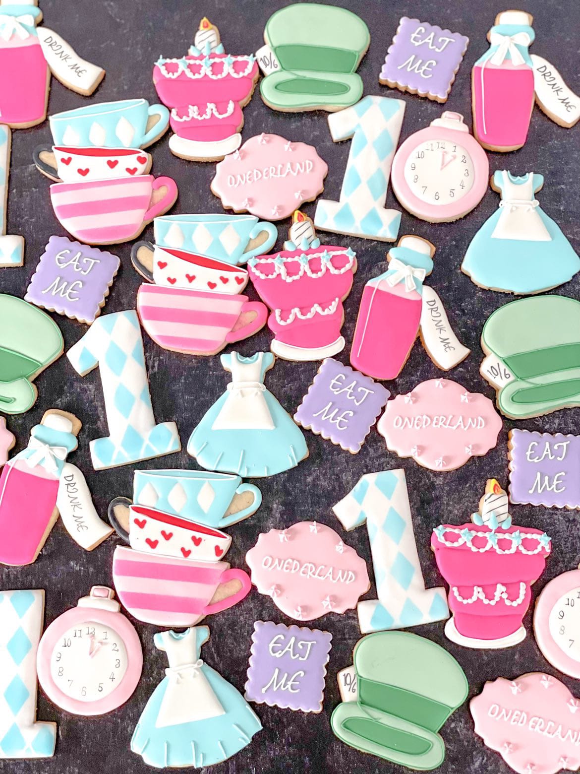 Custom Cookies Onederland Theme | Confetti Jar