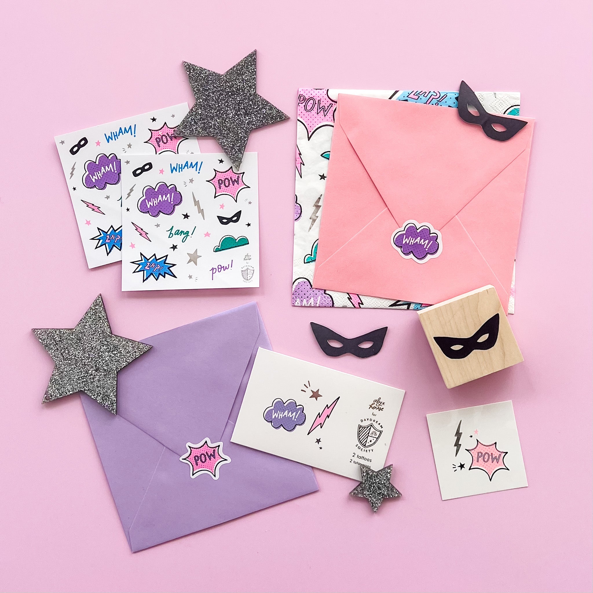 Girl Power Temporary Tattoos