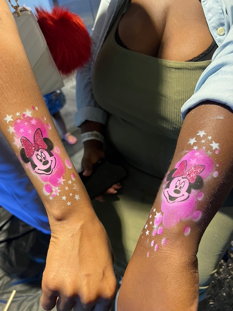 Airbrush Tattoo Birthday Party | Confetti Jar