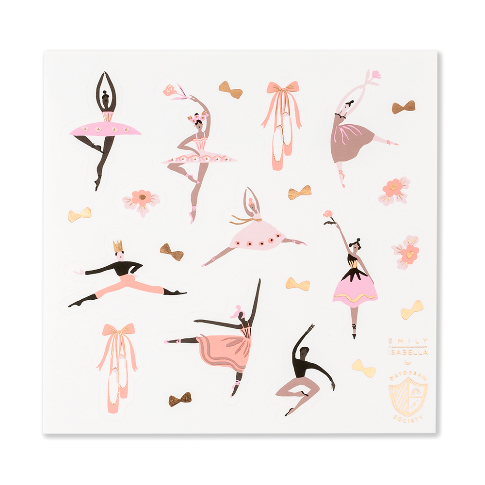 Pirouette Sticker Set