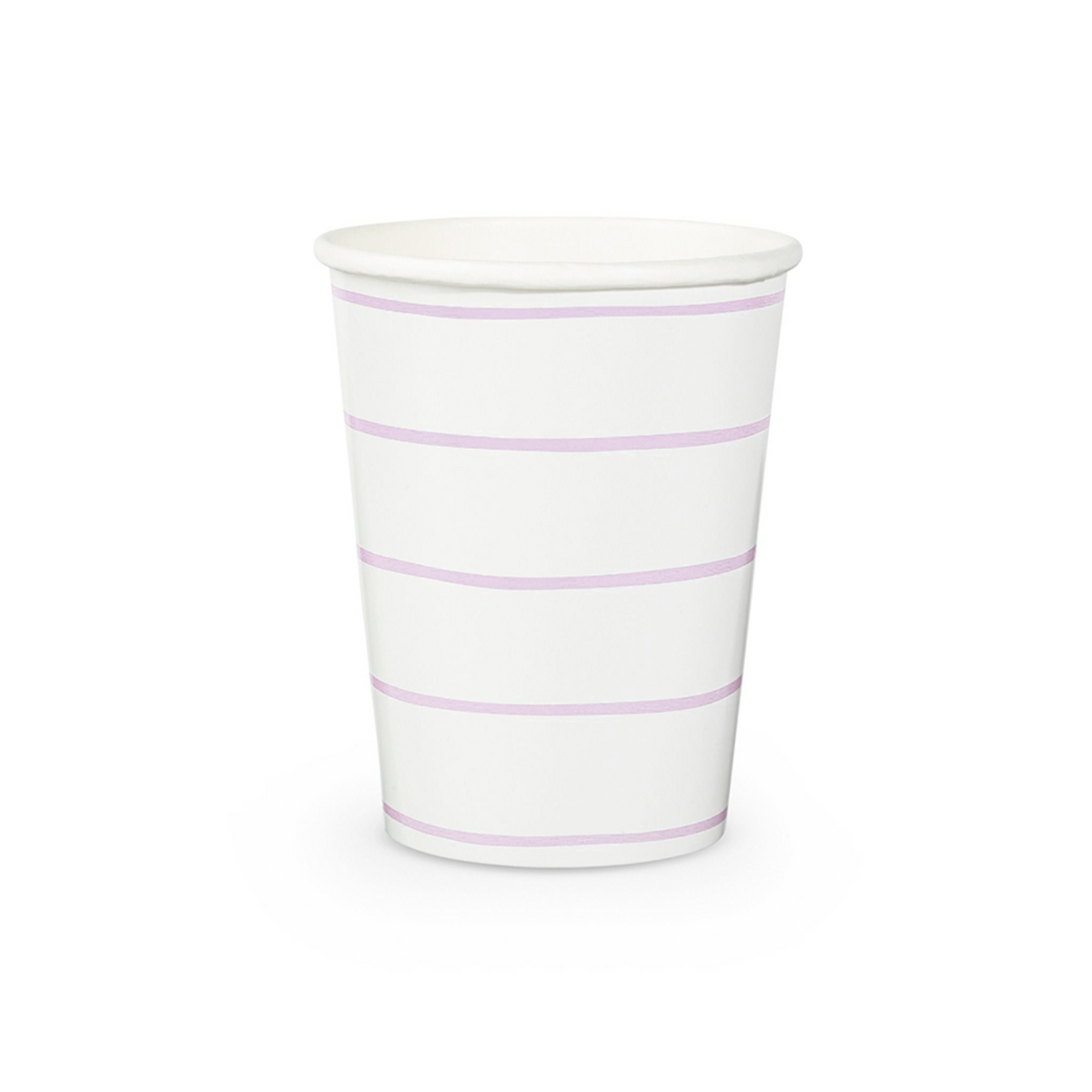 Lilac Frenchie Striped 9 oz Cups
