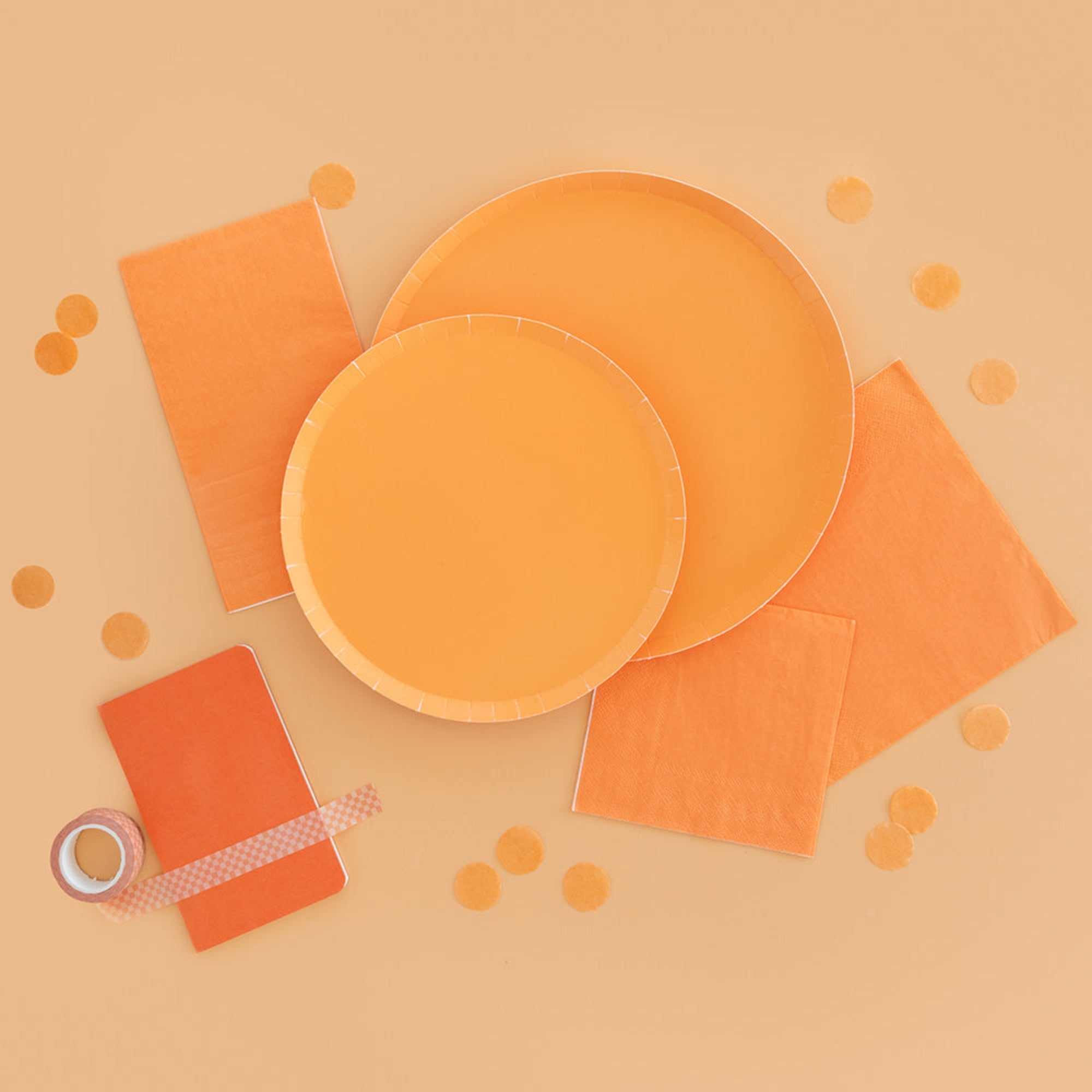 Shades Apricot Cocktail Napkins