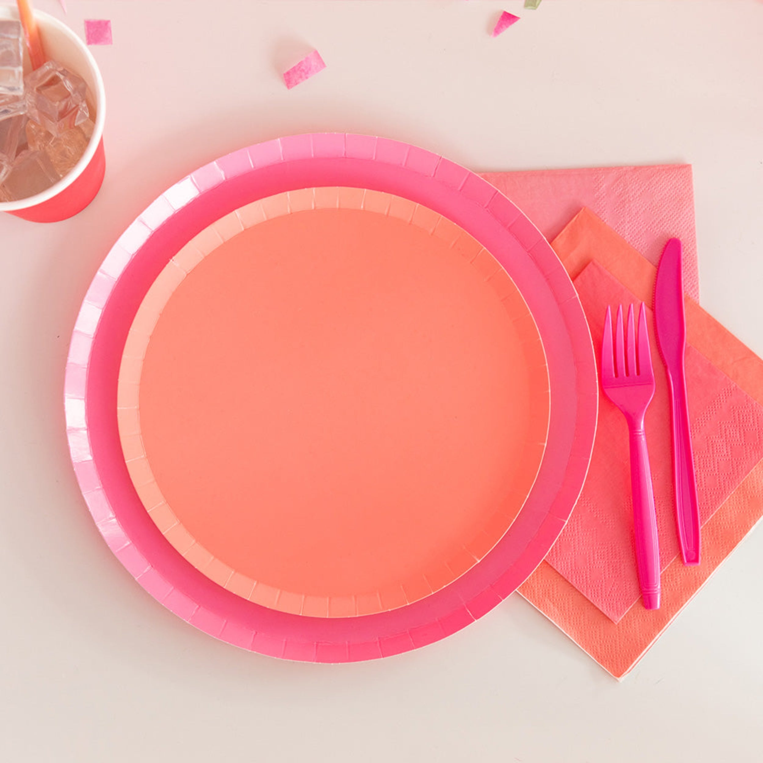 Shades Cantaloupe Dessert Plates