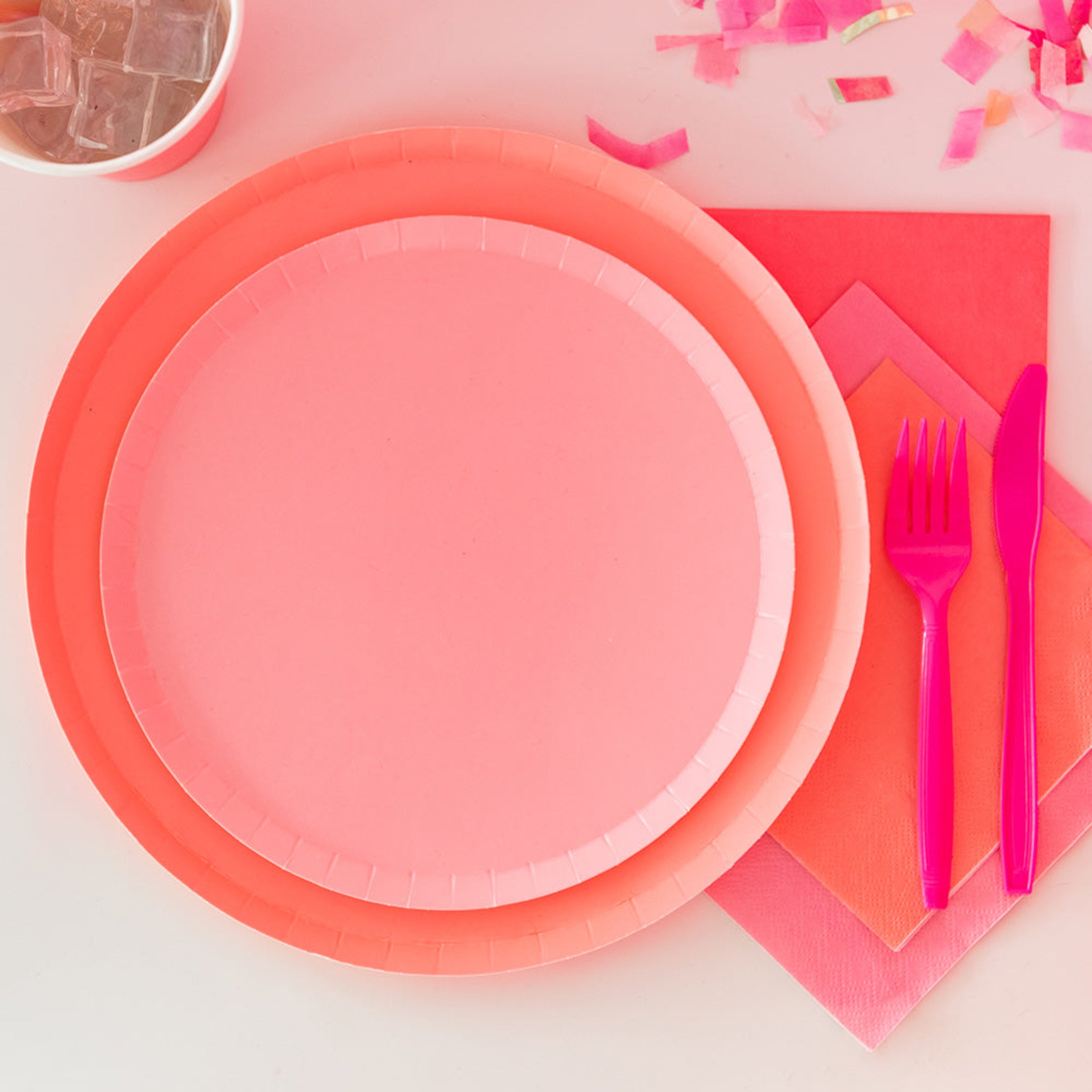 Shades Cantaloupe Dinner Plates