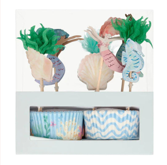 Mermaid Cupcake Kit