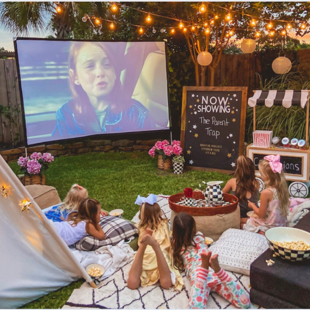 Outdoor Movie Rental Atlanta | Confetti Jar