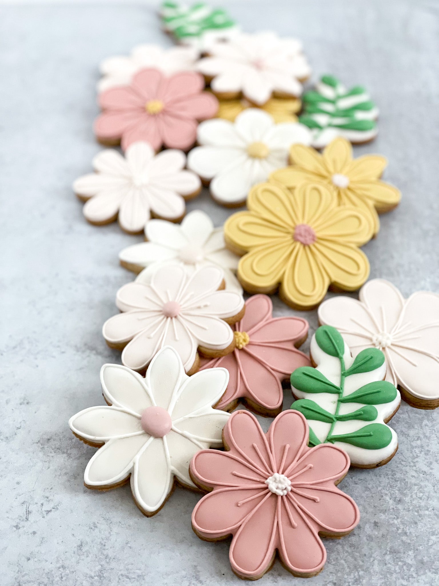 Spring Flower Sugar Cookies