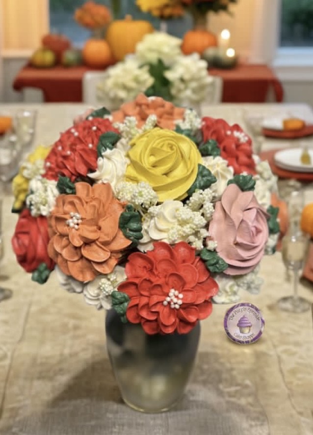 Floral Themed Birthday Cake | Confetti Jar