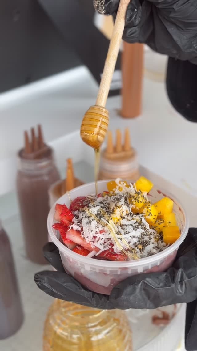 Custom Açaí Bowl Cart in Atlanta