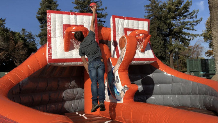 All-Star Basketball Dunk Challenge Inflatable Rental
