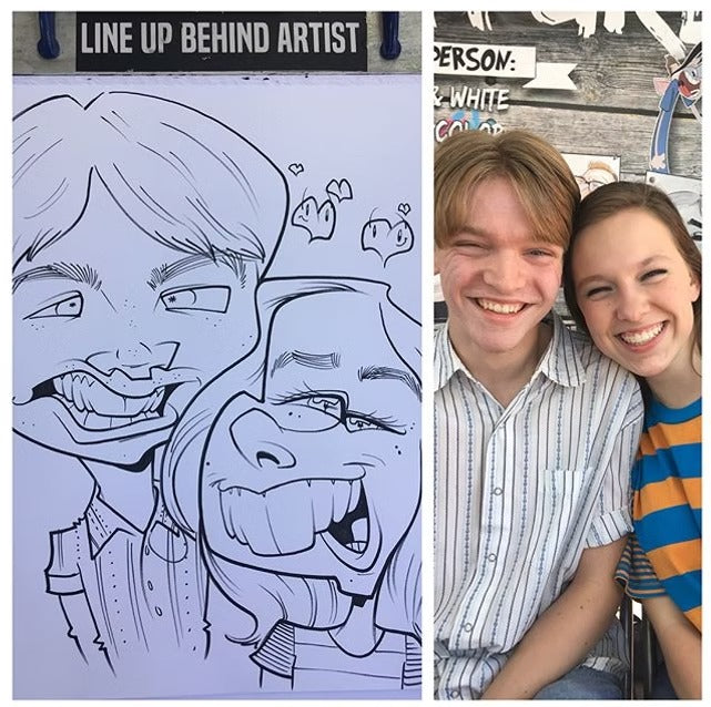 Atlanta Caricature Artist Party Entertainment