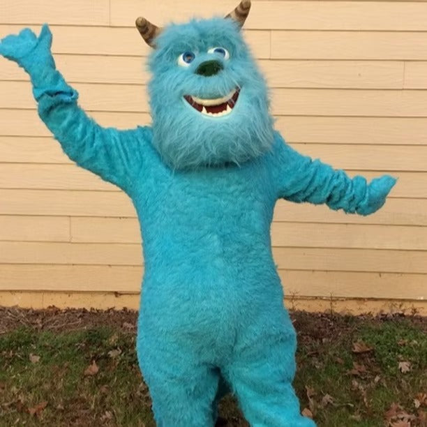 Blue Monster Character Party