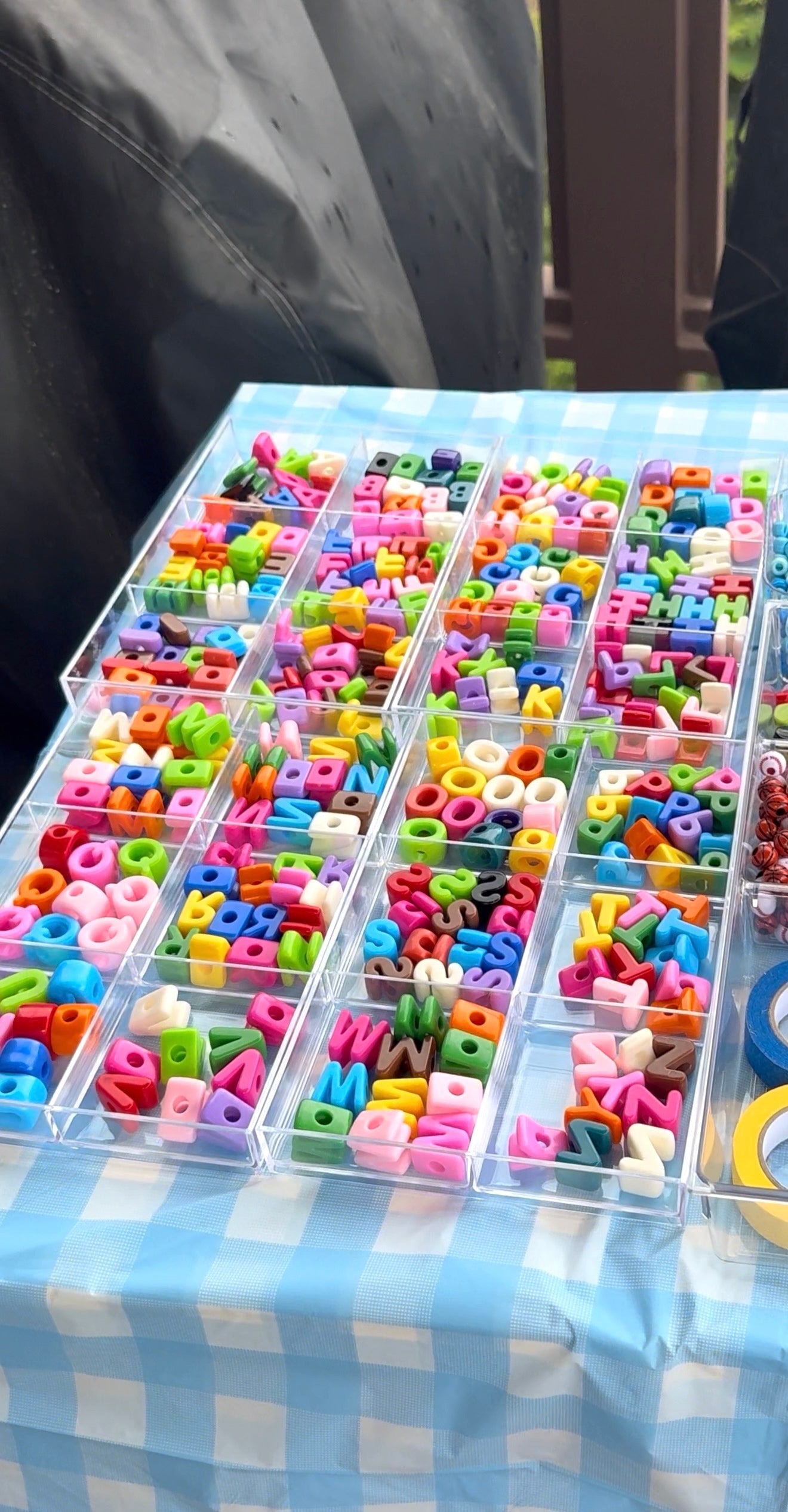 Bubble Letter Charm Bar Party Package