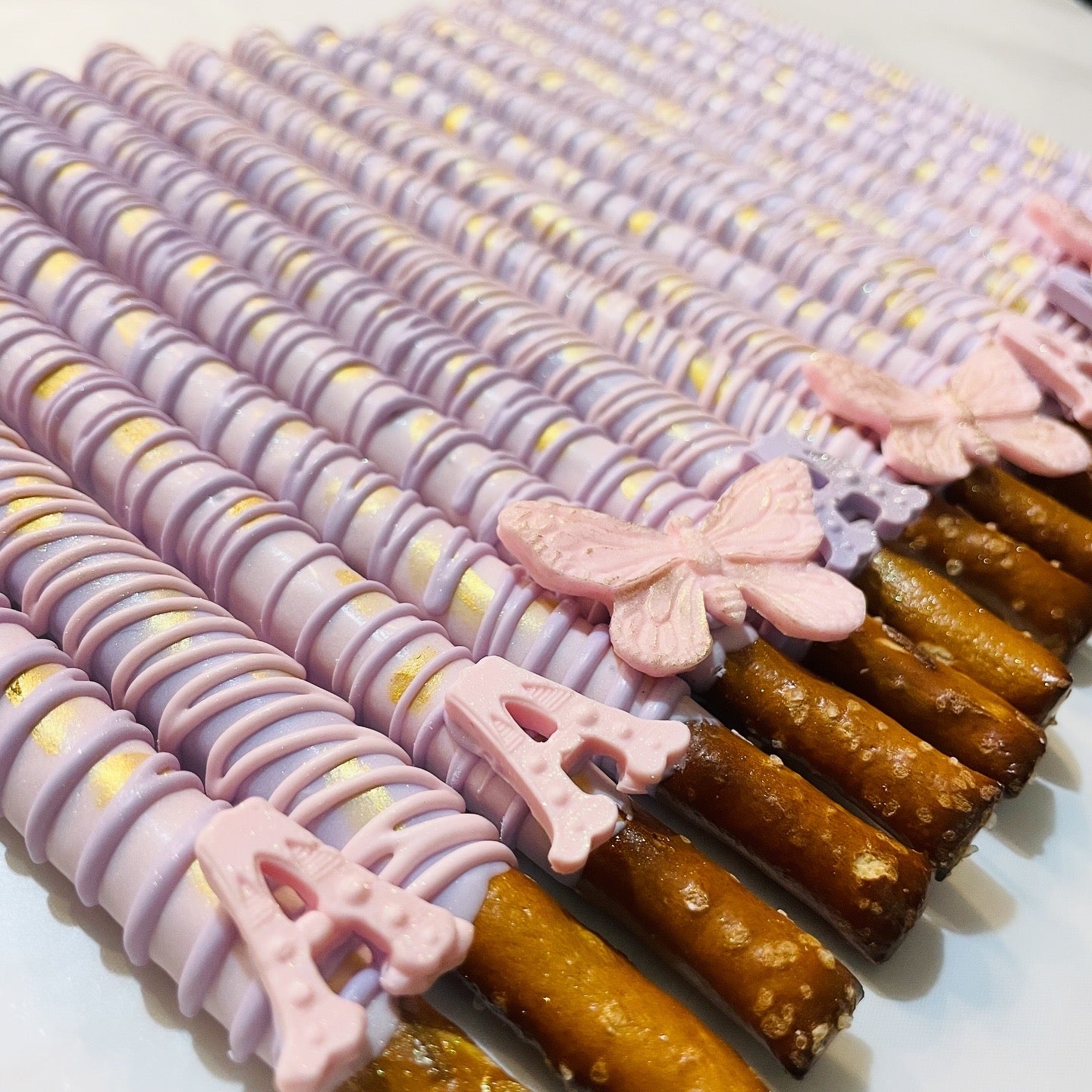 Chocolate Covered Pretzels Rods - 12 Count