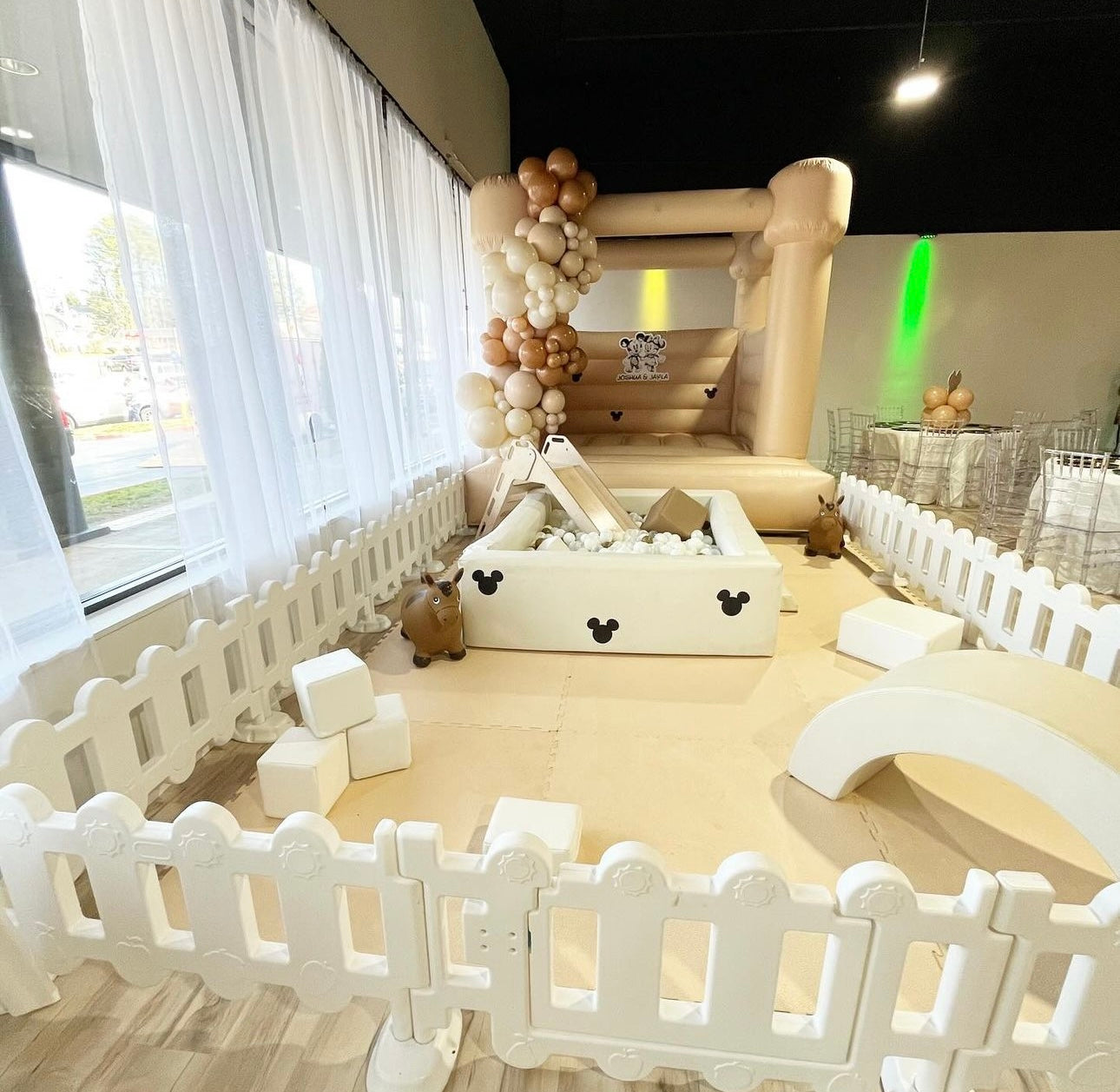 Combo Bounce & Play Package (Medium Playzone)