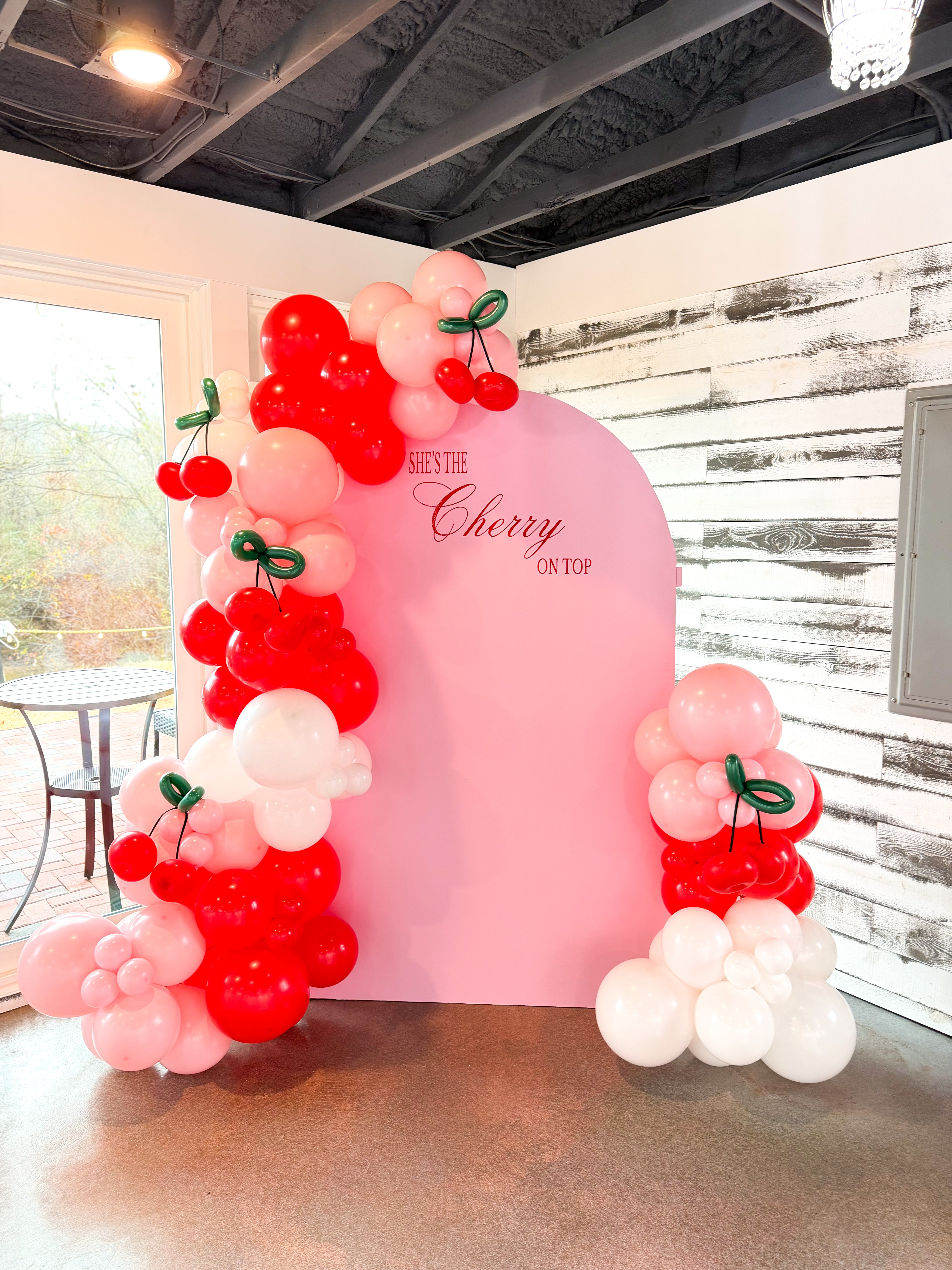 Custom 12 FT Balloon + Backdrop Bundle
