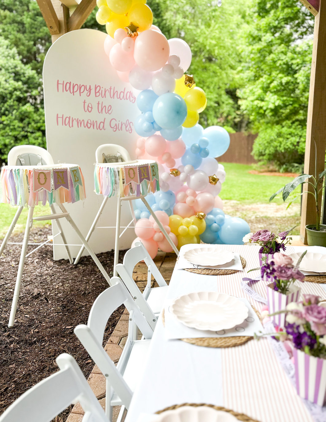 Custom 9ft Balloon + Backdrop Bundle : Customize to Your Theme