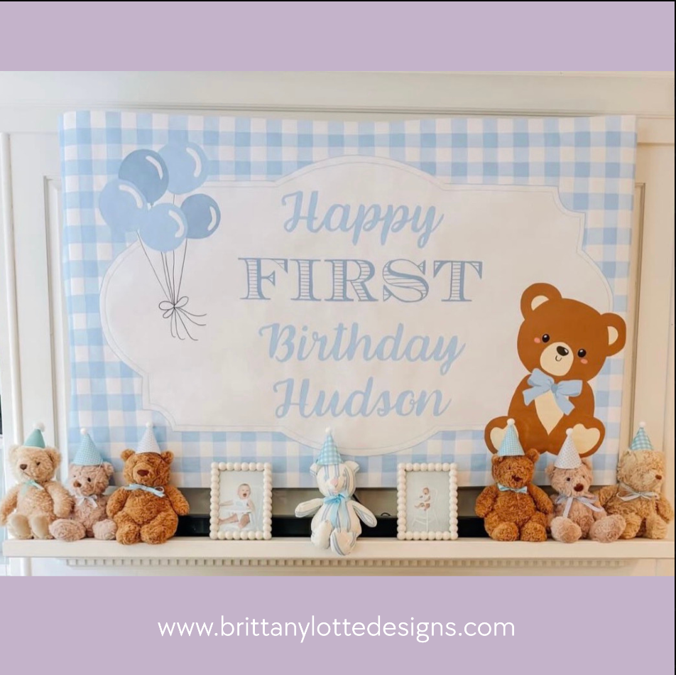Custom Hand-Painted Birthday Banners