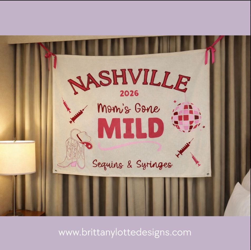 Custom Hand-Painted Keepsake Canvas Banners