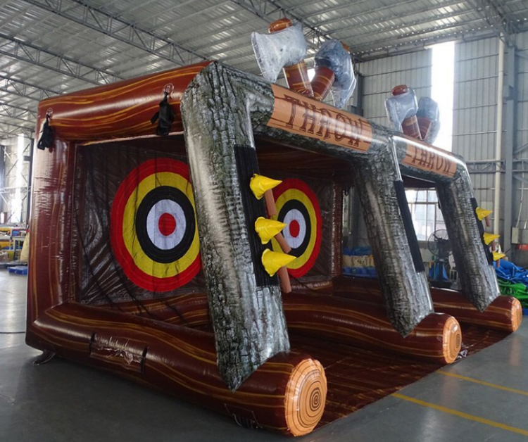 Double Axe Throw Inflatable Rental