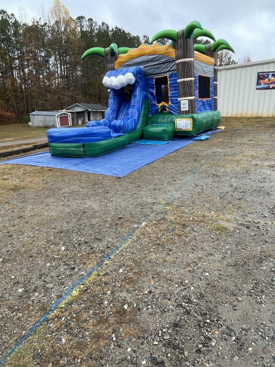 Monsoon Madness Bounce and Slide