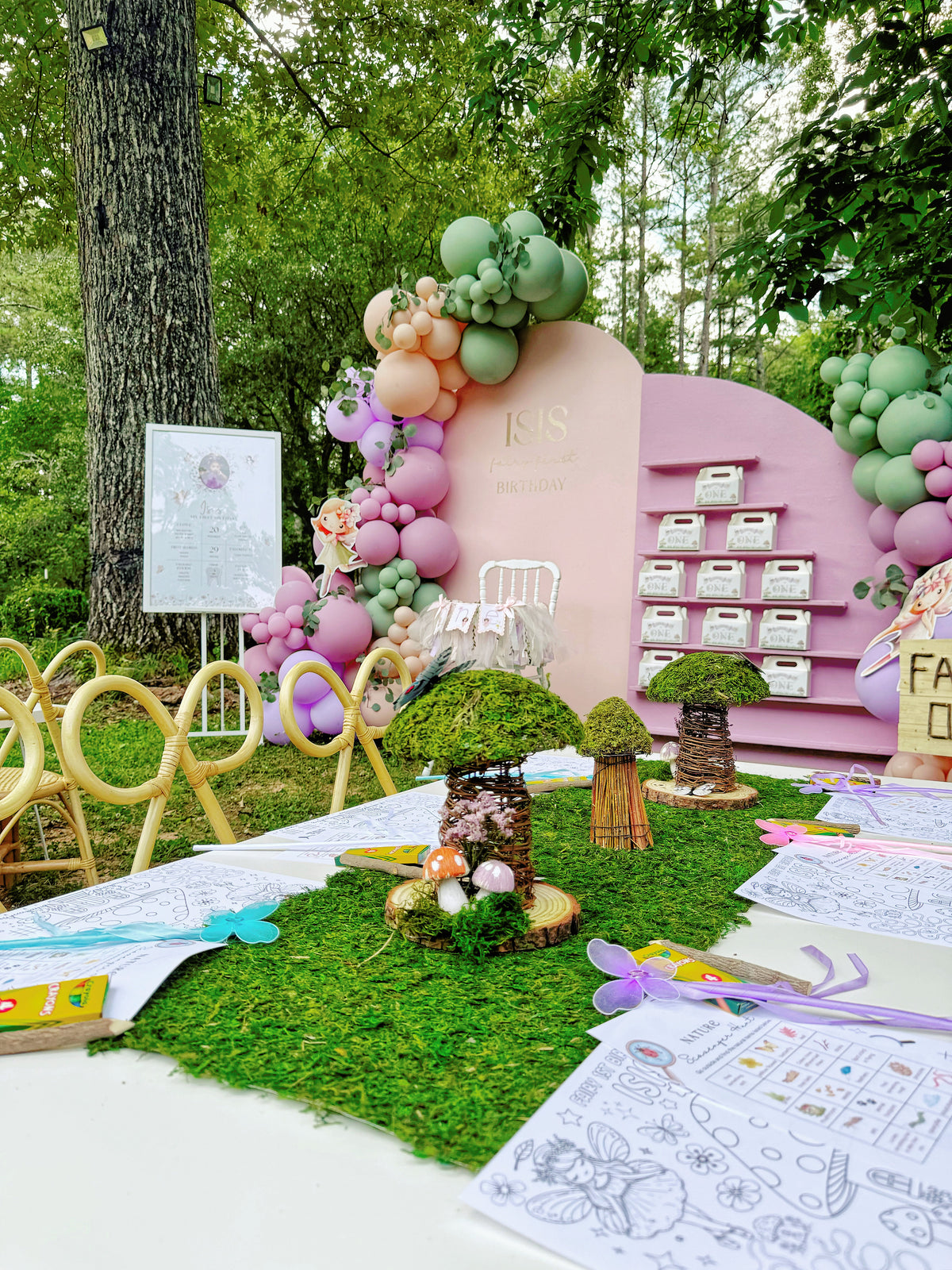 Fairy First Birthday Essential Party Package