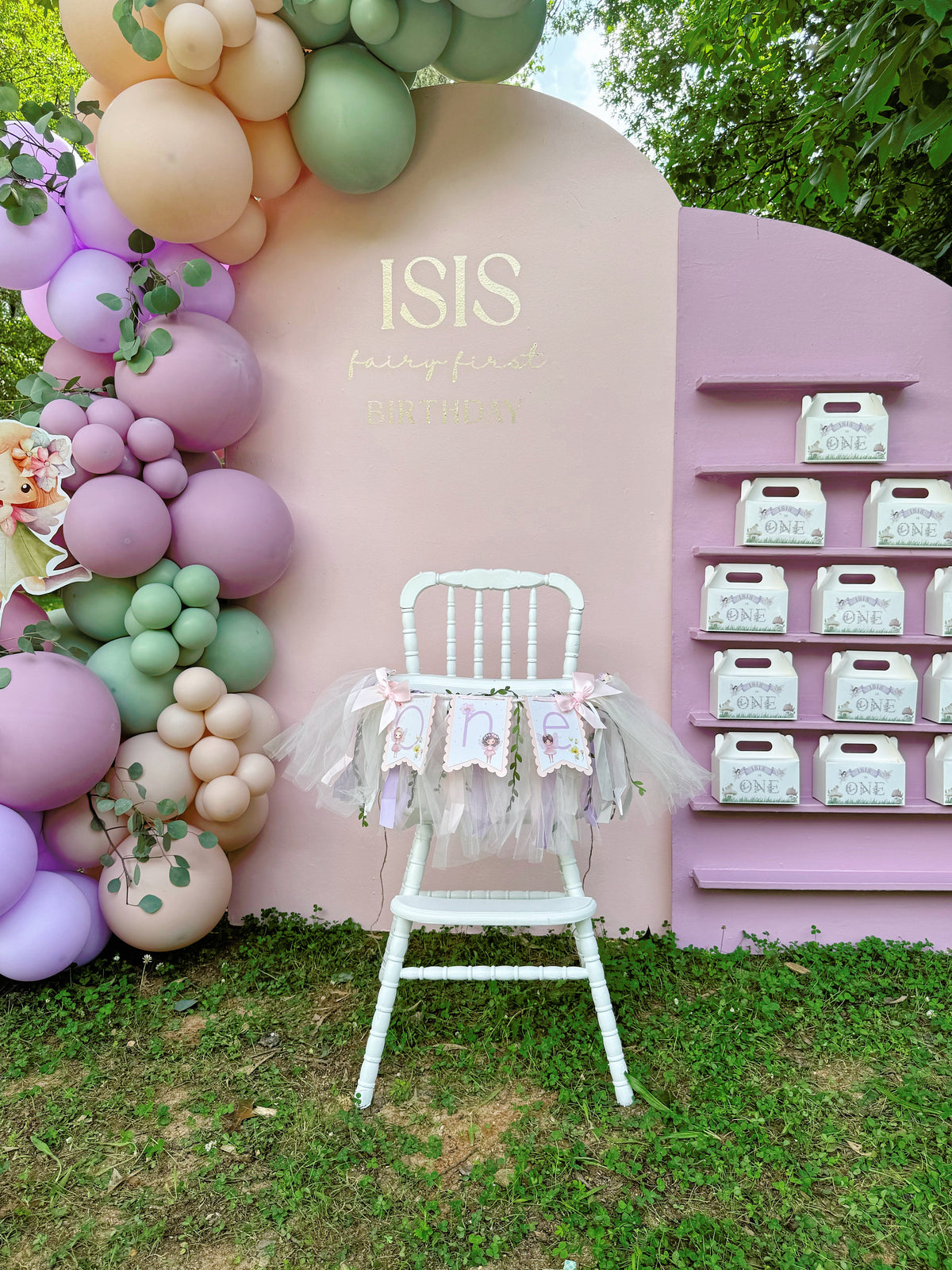 Fairy First Birthday Premium Party Package