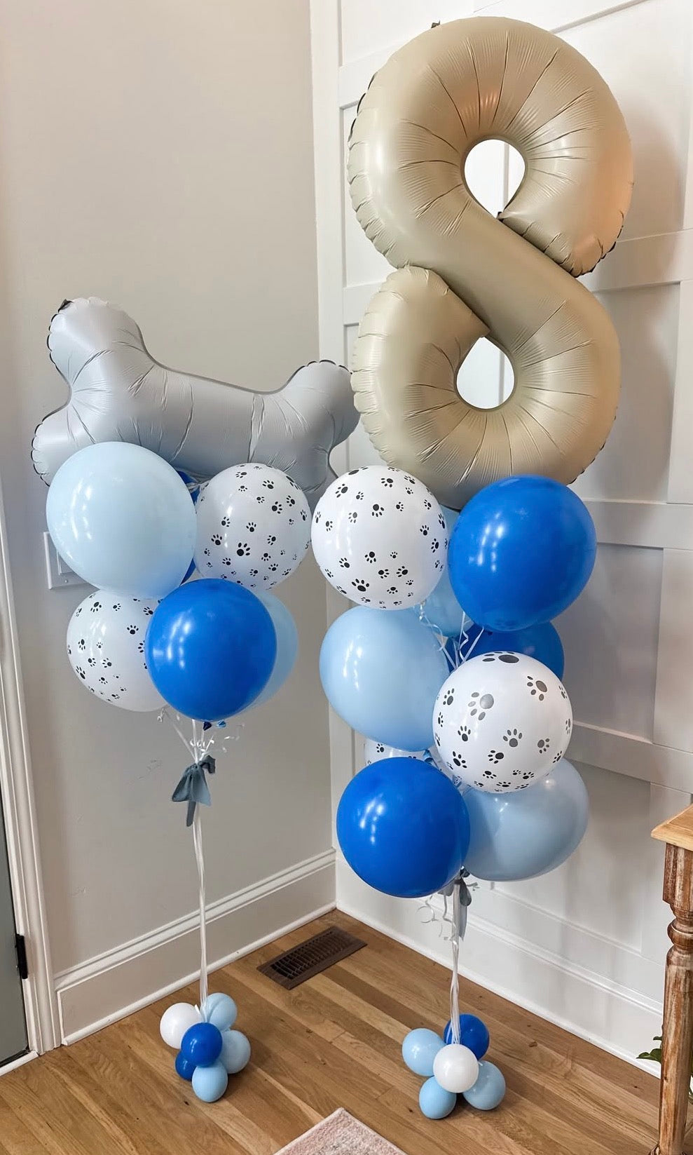 Foil Number Bouquets