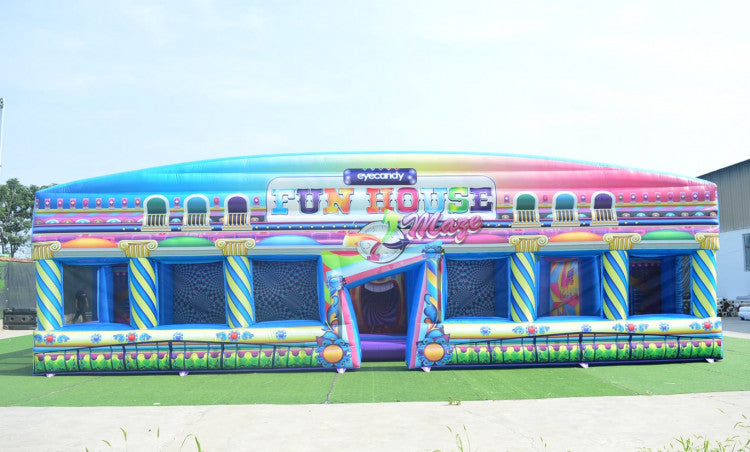 Fun House Maze Inflatable Rental