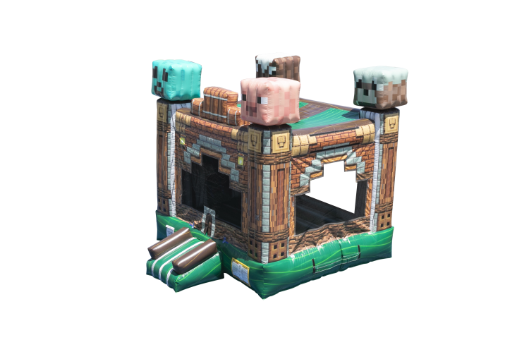 Minecraft Bounce House