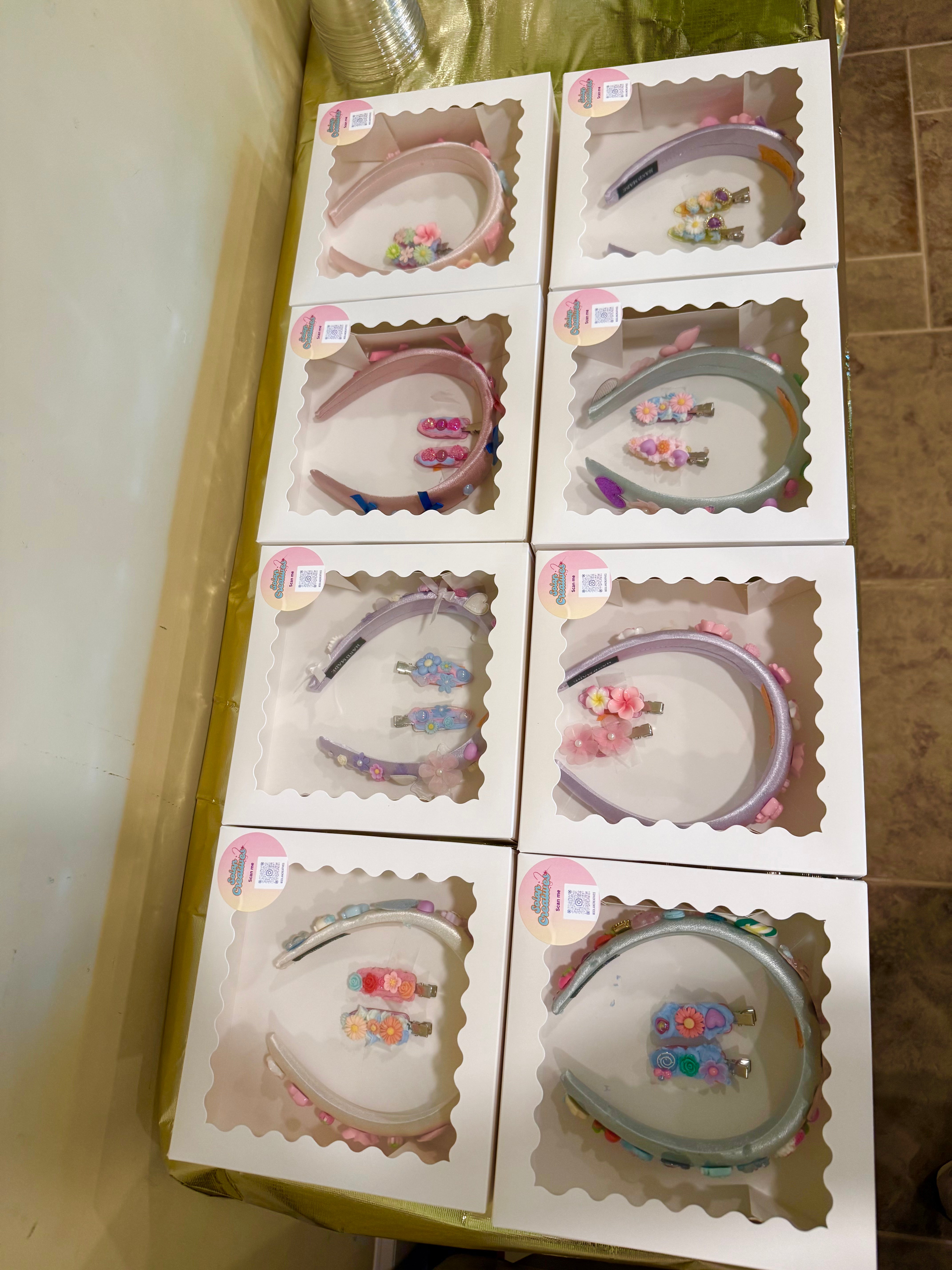 Glam Headband Decorating Party Package