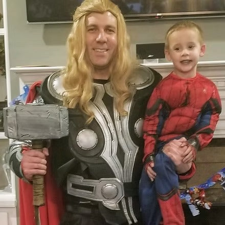 God of Thunder Character Party
