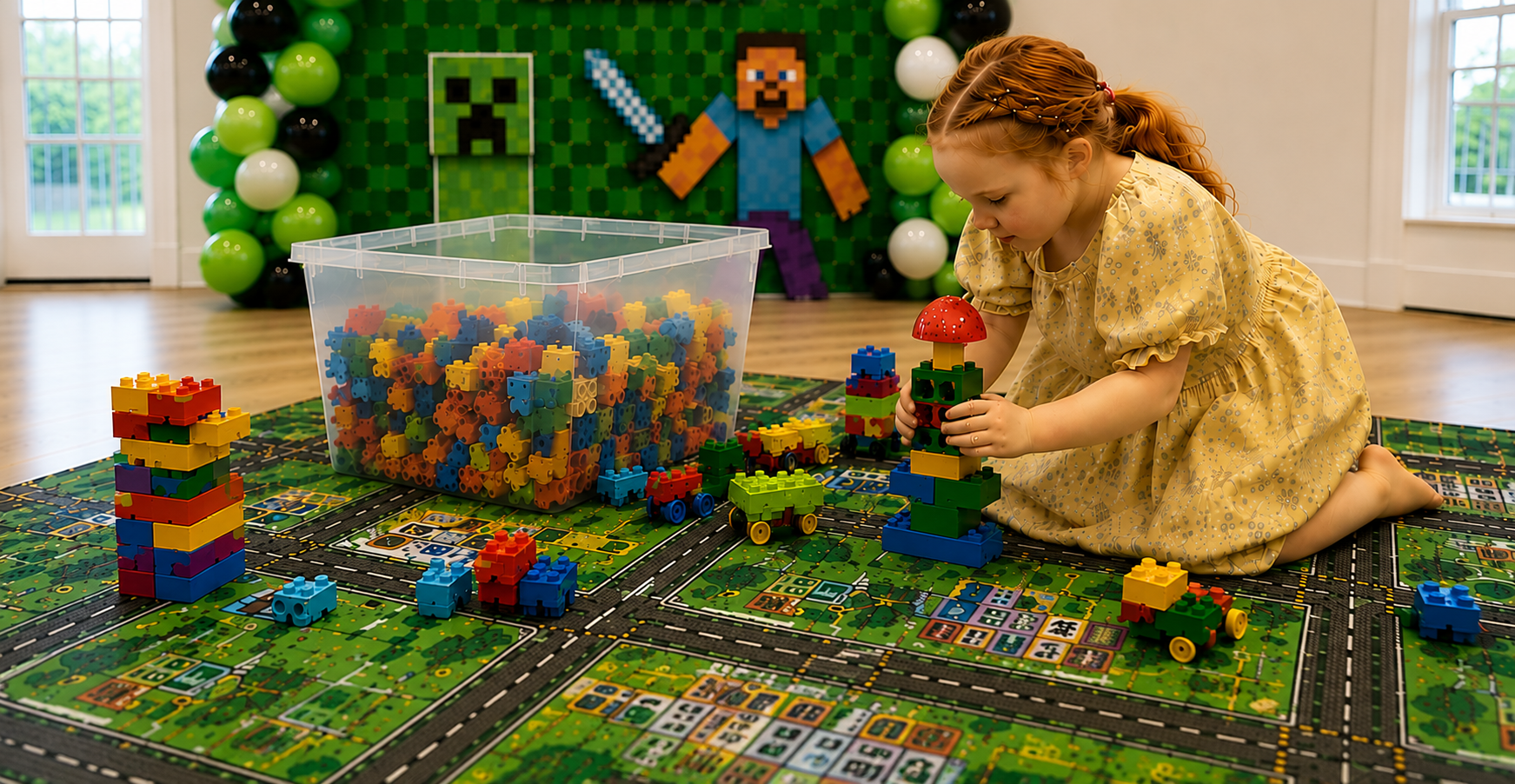 Hosted Building Birthday Party Using LEGO® Bricks – Preschool Ages – Johns Creek