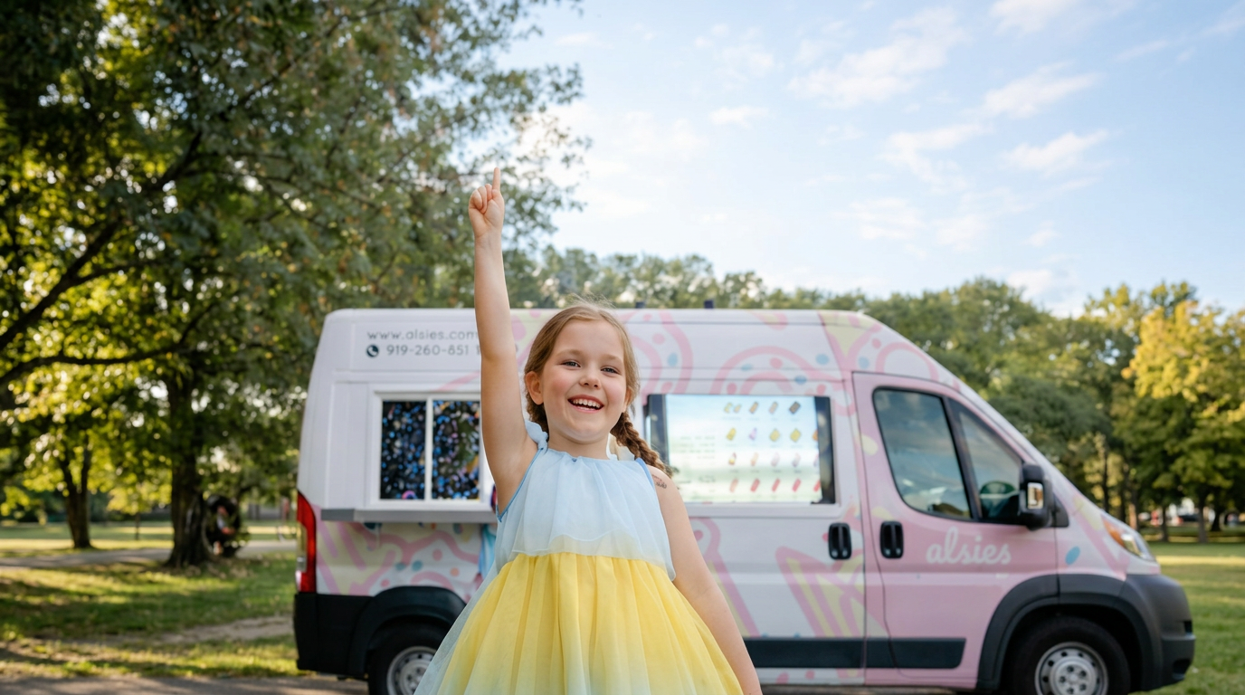 Ice Cream Truck Package: Premium Menu