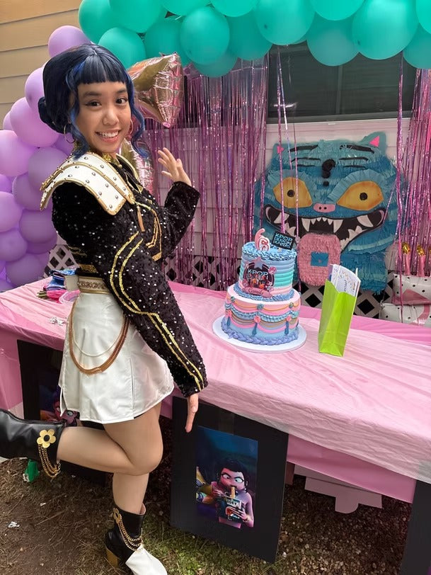 K-Pop Inspired Character Visit- Blue