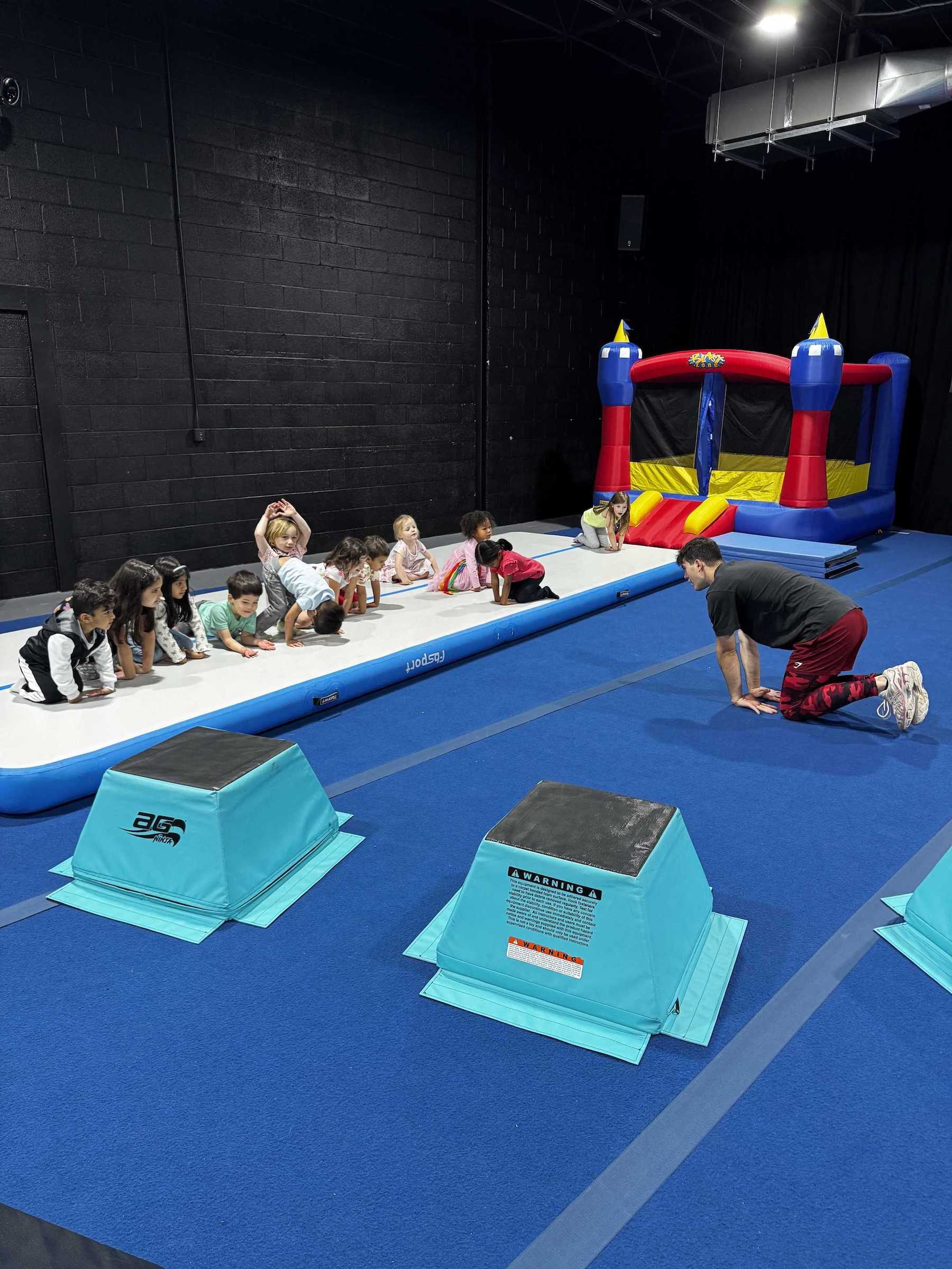 Kids Gym Birthday Party at The Studios Brookhaven