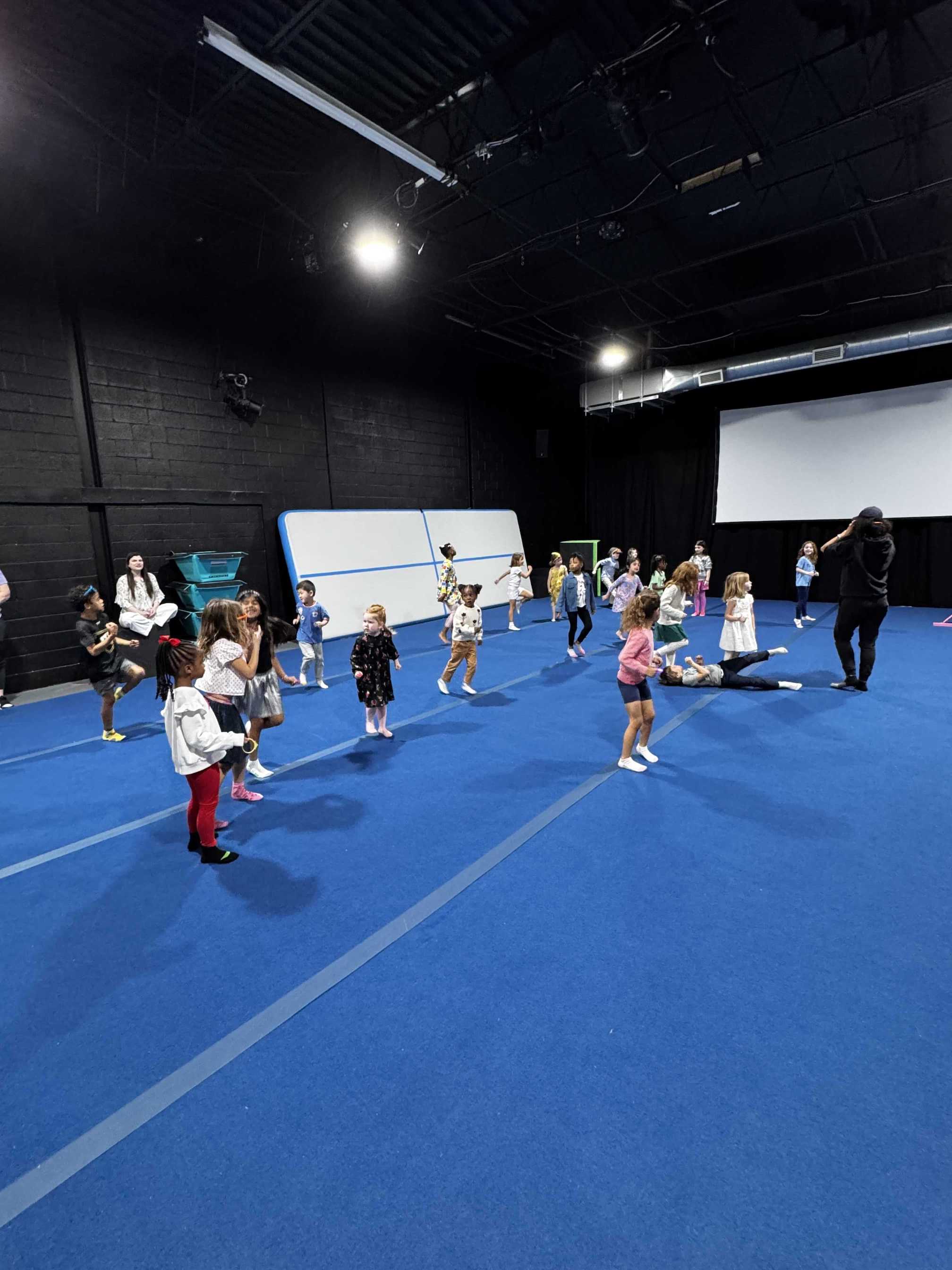 Kids Gym Birthday Party at The Studios Brookhaven