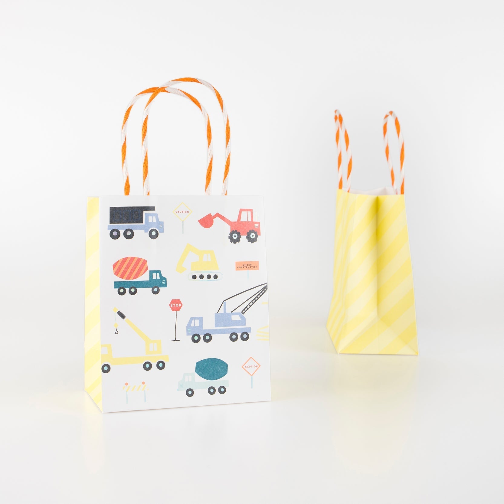 Construction Party Favor Bags