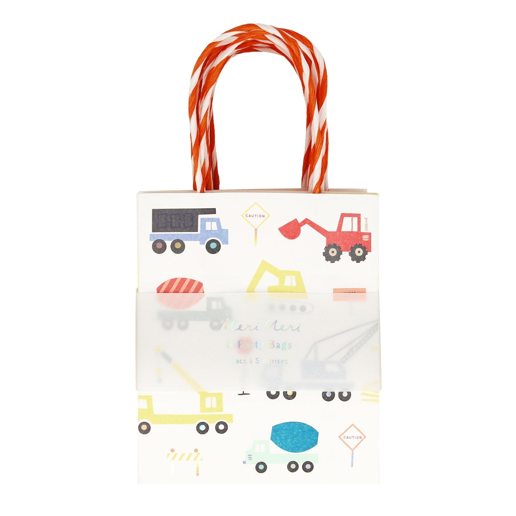 Construction Party Favor Bags