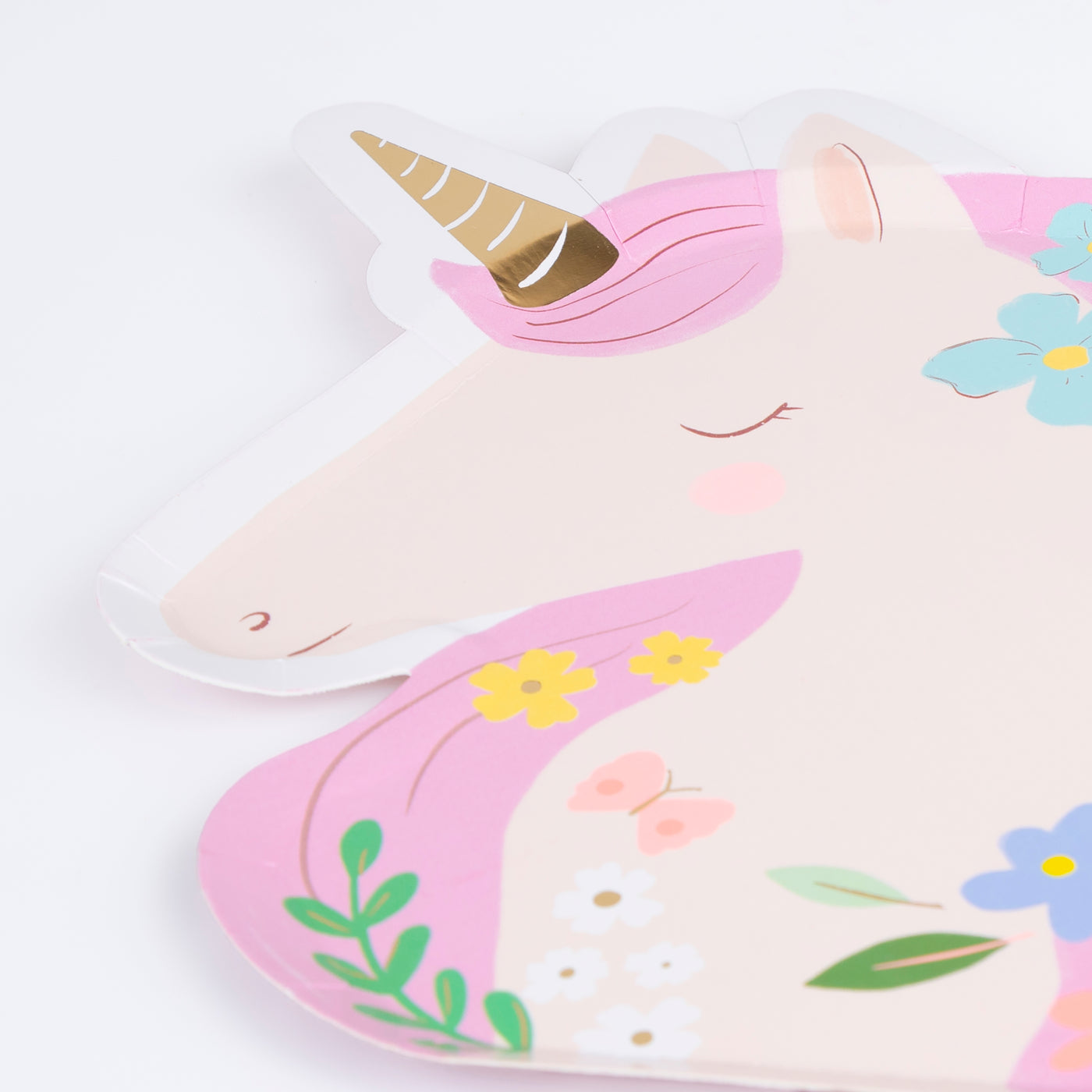 Meadow Unicorns Shaped Plates