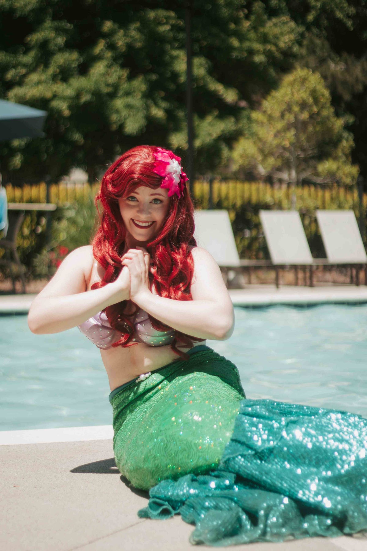 Mermaid Princess Character Party Visit